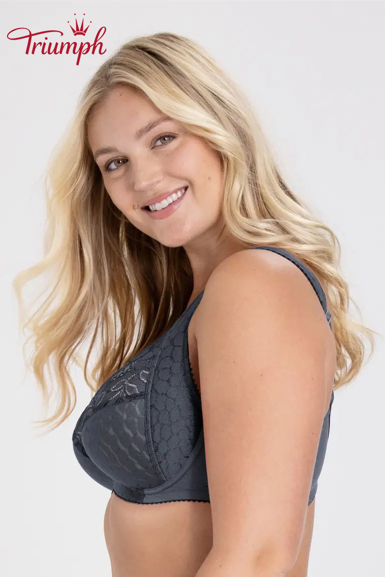 Triumph 3 pezzi 💥 Sujetador de jacquard y encaje