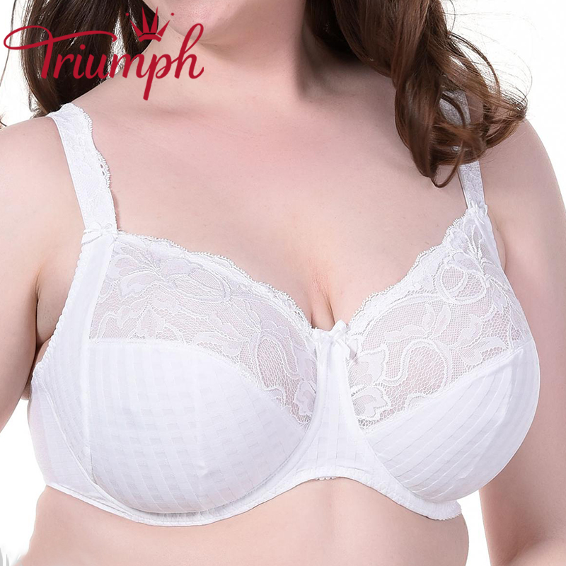 Triumph - 3 pezzi (75A-110F) 💝reggiseno ricamato a coppa intera