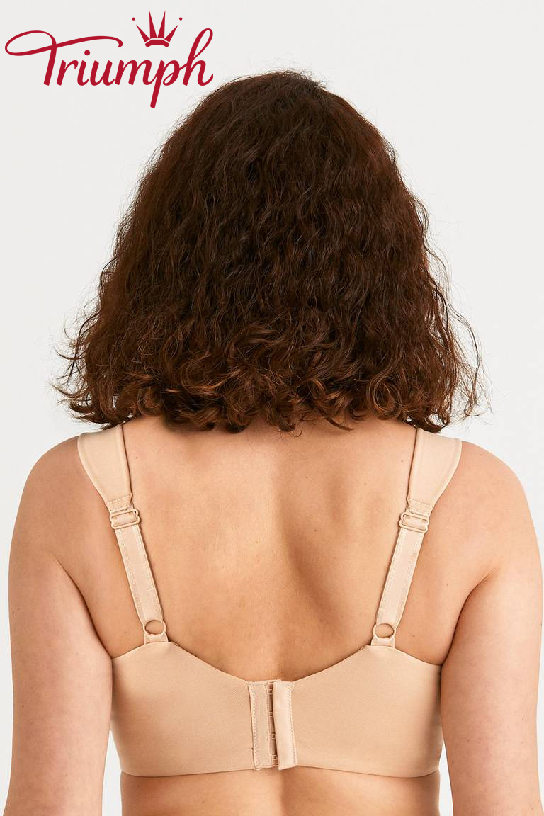 Triumph - (3 pz) Tessuto naturale a contatto con la pelle con il nostro reggiseno in cotone biologico!