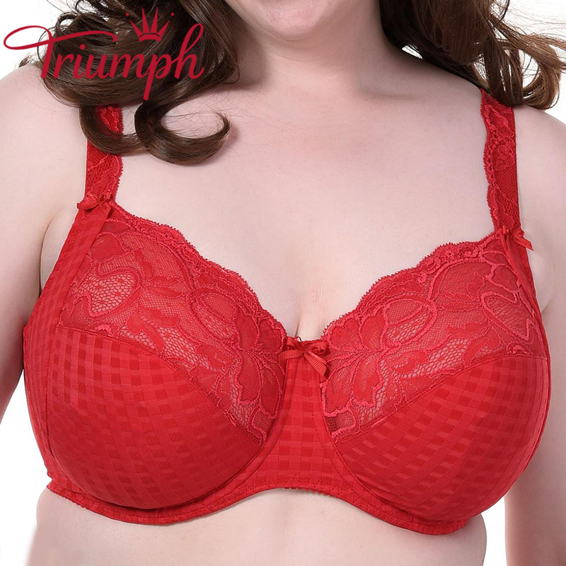 Triumph - 3 pezzi (75A-110F) 💝reggiseno ricamato a coppa intera