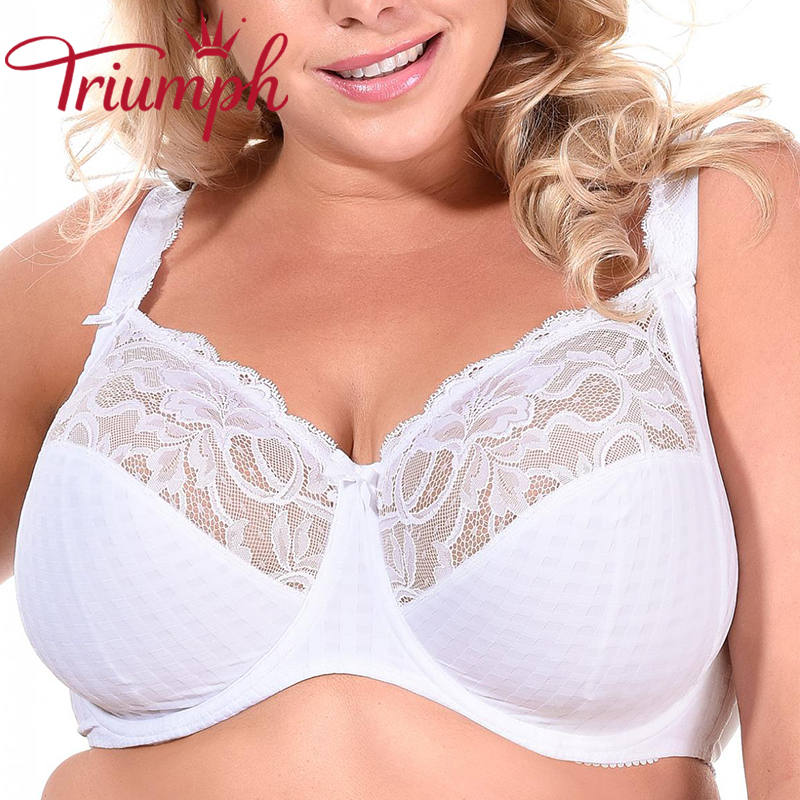 Triumph - 3 pezzi (75A-110F) 💝reggiseno ricamato a coppa intera