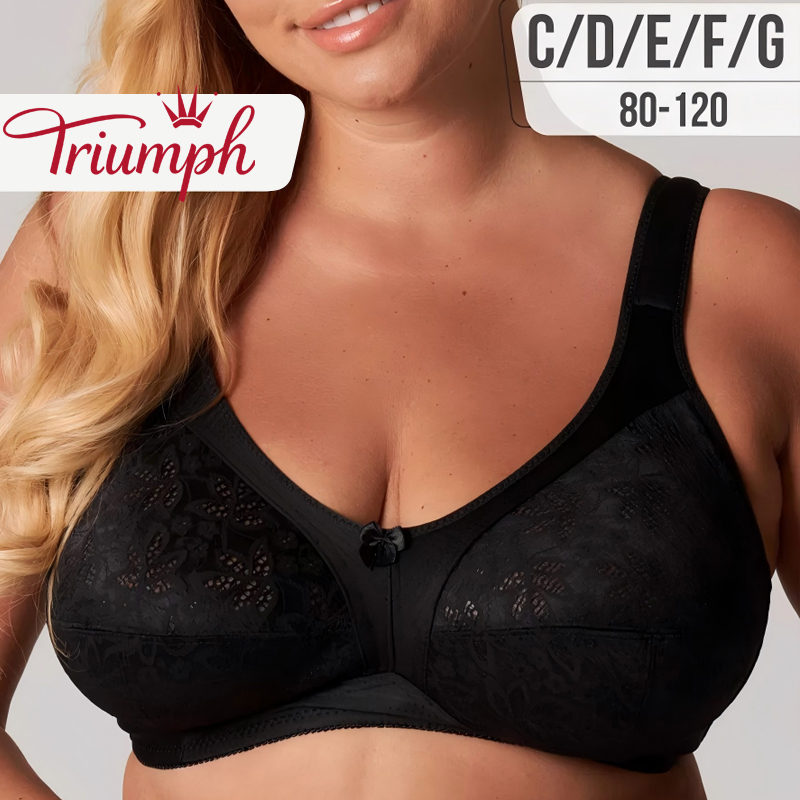 💖Triumph® 3-pak ✨Biustonosz bez fiszbin(75-115)✨