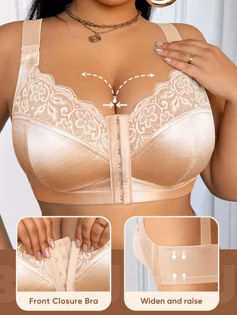 👙TRIUMPH – [4 szt.]🔥50% Biustonosz damski dla puszystych o pełnym zakryciu - Biustonosze dla puszystych o wyrazistych proporcjach