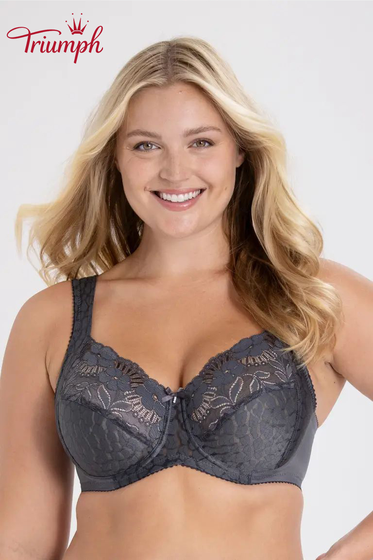 Triumph 3 pezzi 💥 Sujetador de jacquard y encaje