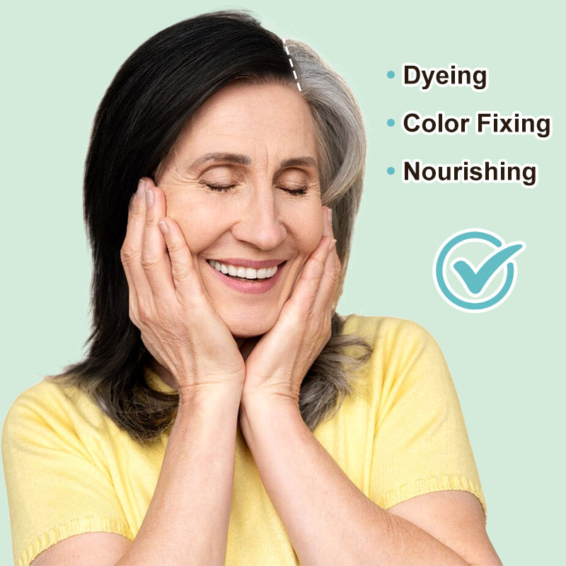 🔥Προσφορά περιορισμένης διάρκειας - Σαμπουάν με φυσική βαφή μαλλιών μακράς διαρκείας