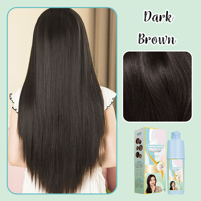 🔥Προσφορά περιορισμένης διάρκειας - Σαμπουάν με φυσική βαφή μαλλιών μακράς διαρκείας