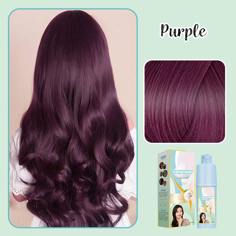 🔥Προσφορά περιορισμένης διάρκειας - Σαμπουάν με φυσική βαφή μαλλιών μακράς διαρκείας