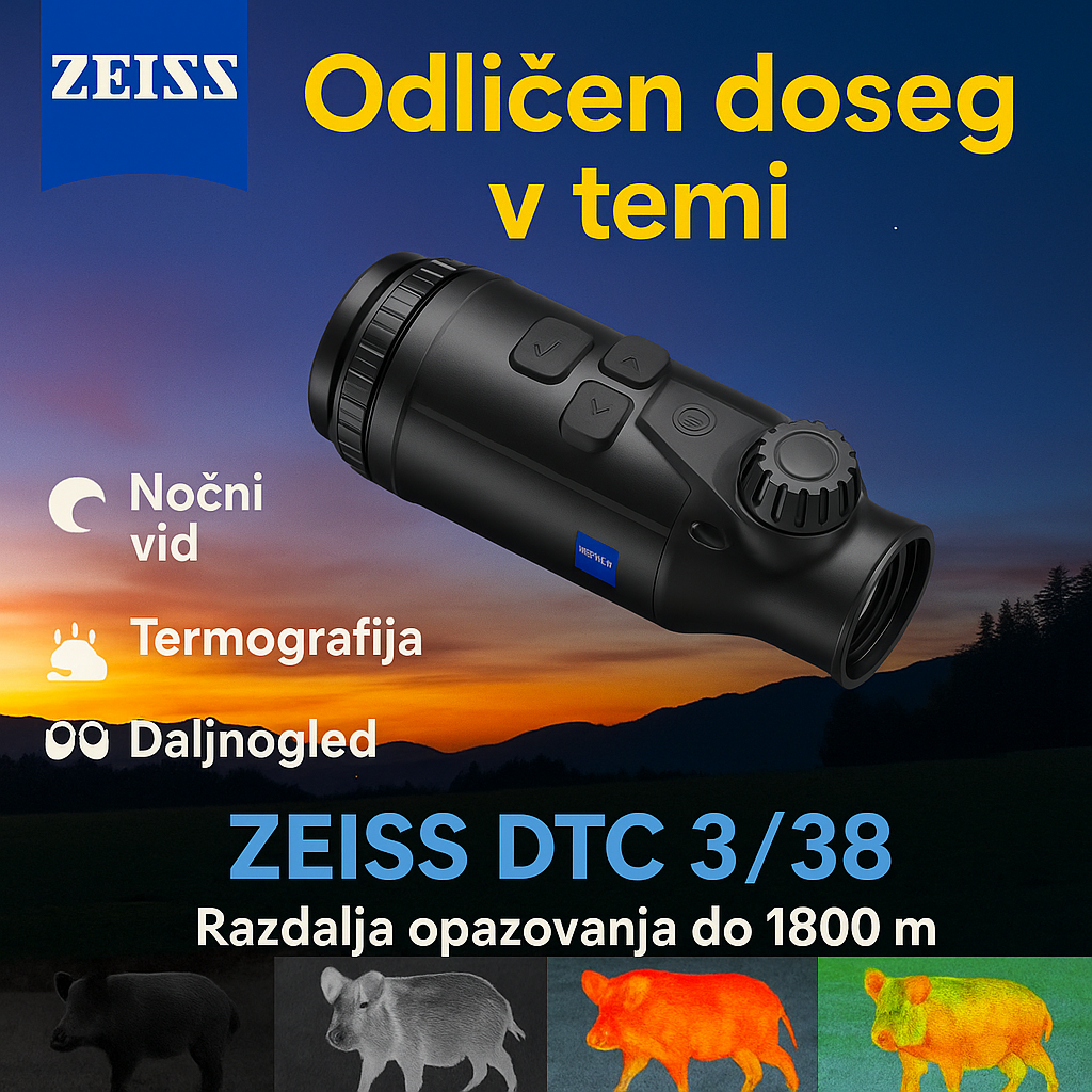 🔥【175. obletnica】Lovišča: Termovizijski lovski monokular