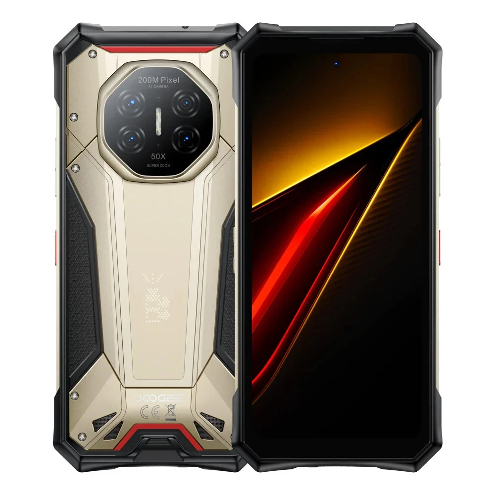 🔥 Robustni telefon DOOGEE S300Plus 5G s termovizijo (48 GB + 1 TB, Android 16, 22000 mAh, NFC, funkcije umetne inteligence)