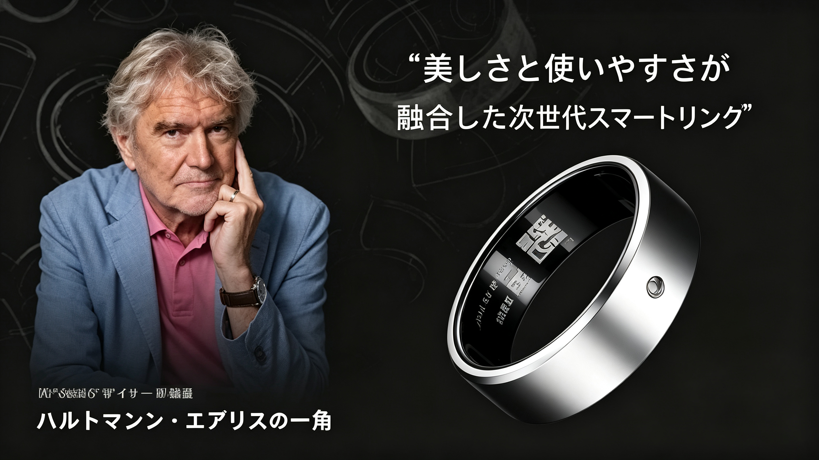 健康管理も、デバイス操作も。指先ひとつで叶える、オールインワンAIスマートリング
