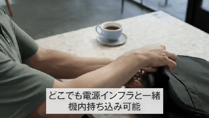 ⚡【高出力×大容量なのに軽量】スマホやPCも同時充電ができるポータブル次世代電源