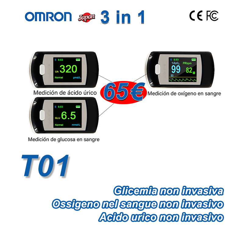 ⭐⚙️Misuratore di glicemia non invasivo ad alta precisione: Risultati in 5️⃣ secondi⭐