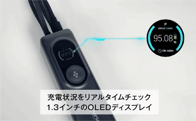 ⚡【高出力×大容量なのに軽量】スマホやPCも同時充電ができるポータブル次世代電源