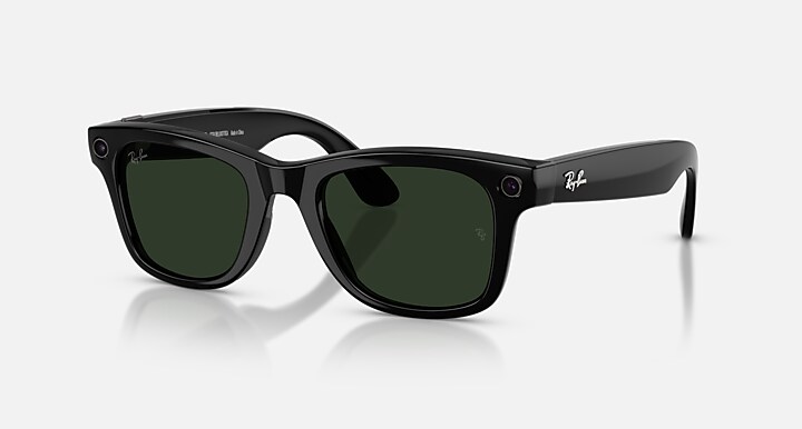 😎Ray-Ban Meta - Wayfarer Large（第2世代）サングラス。Meta AIを搭載し、オーディオ、写真、ビデオ機能に対応しています。