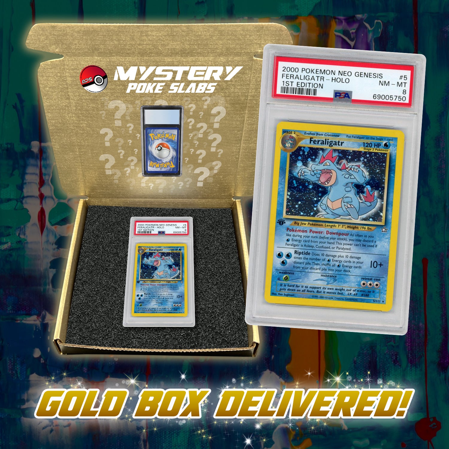 Mystery Poke Slabs Gold Box-21