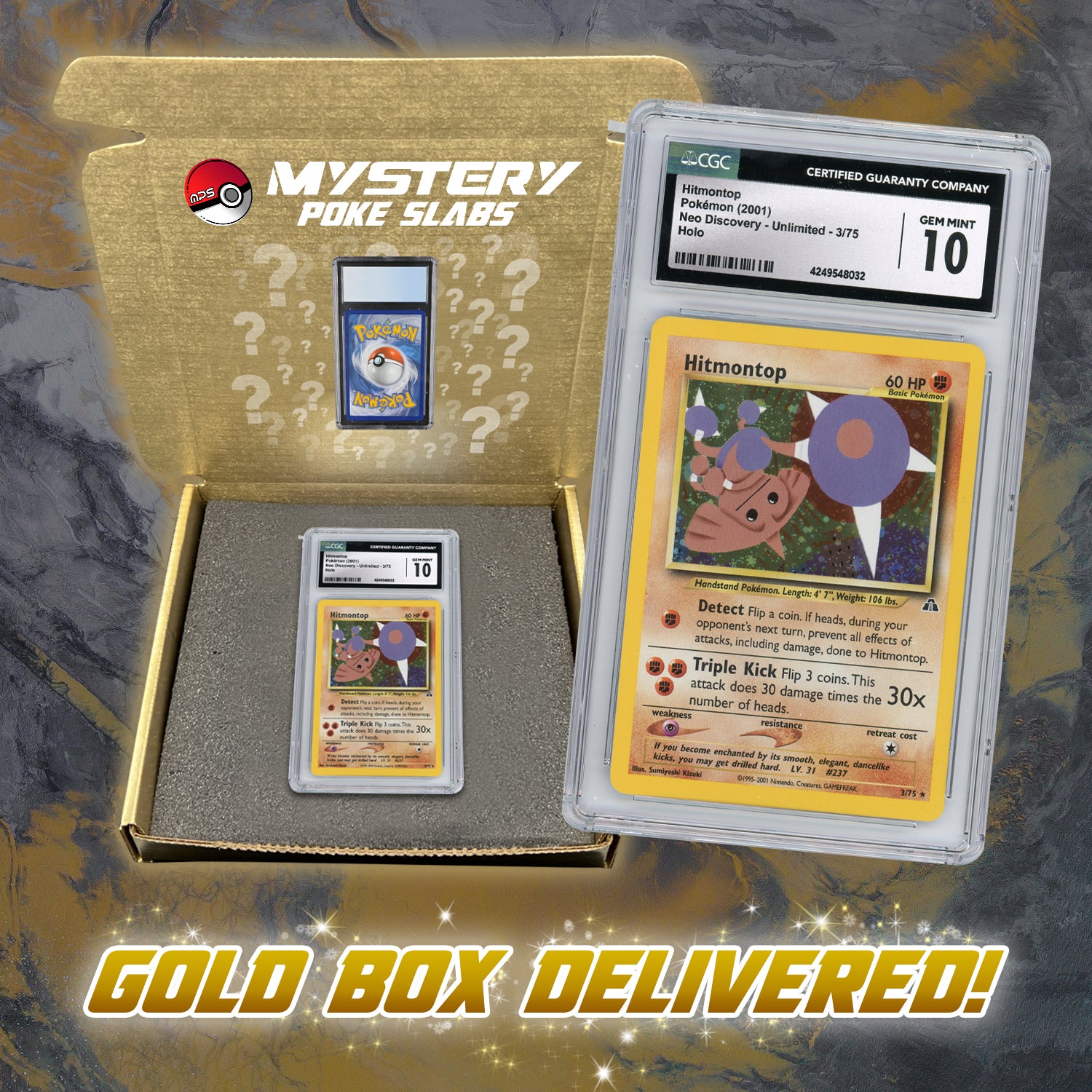 Mystery Poke Slabs Gold Box-38