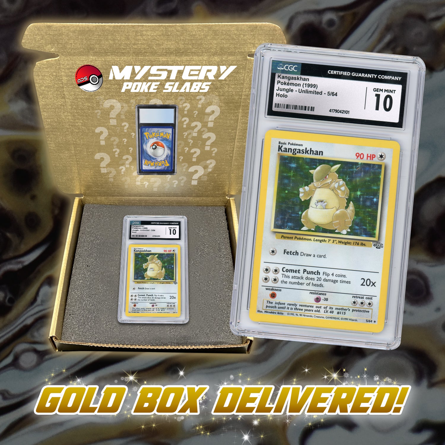 Mystery Poke Slabs Gold Box-22