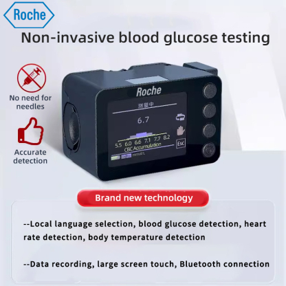  Medidor de glicemia não invasivo Roche Accu-Chek