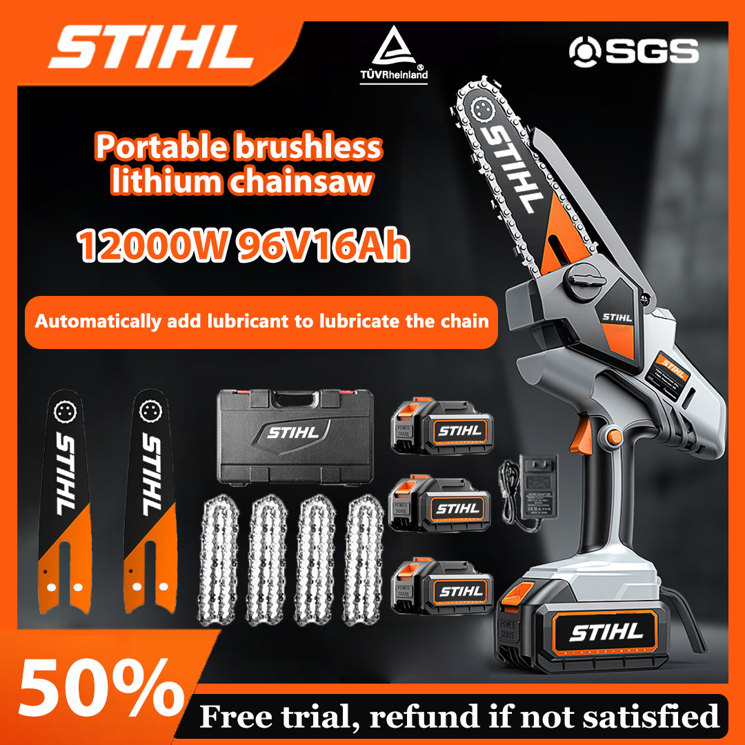  STIHL 12000W portable chainsaw with lithium battery