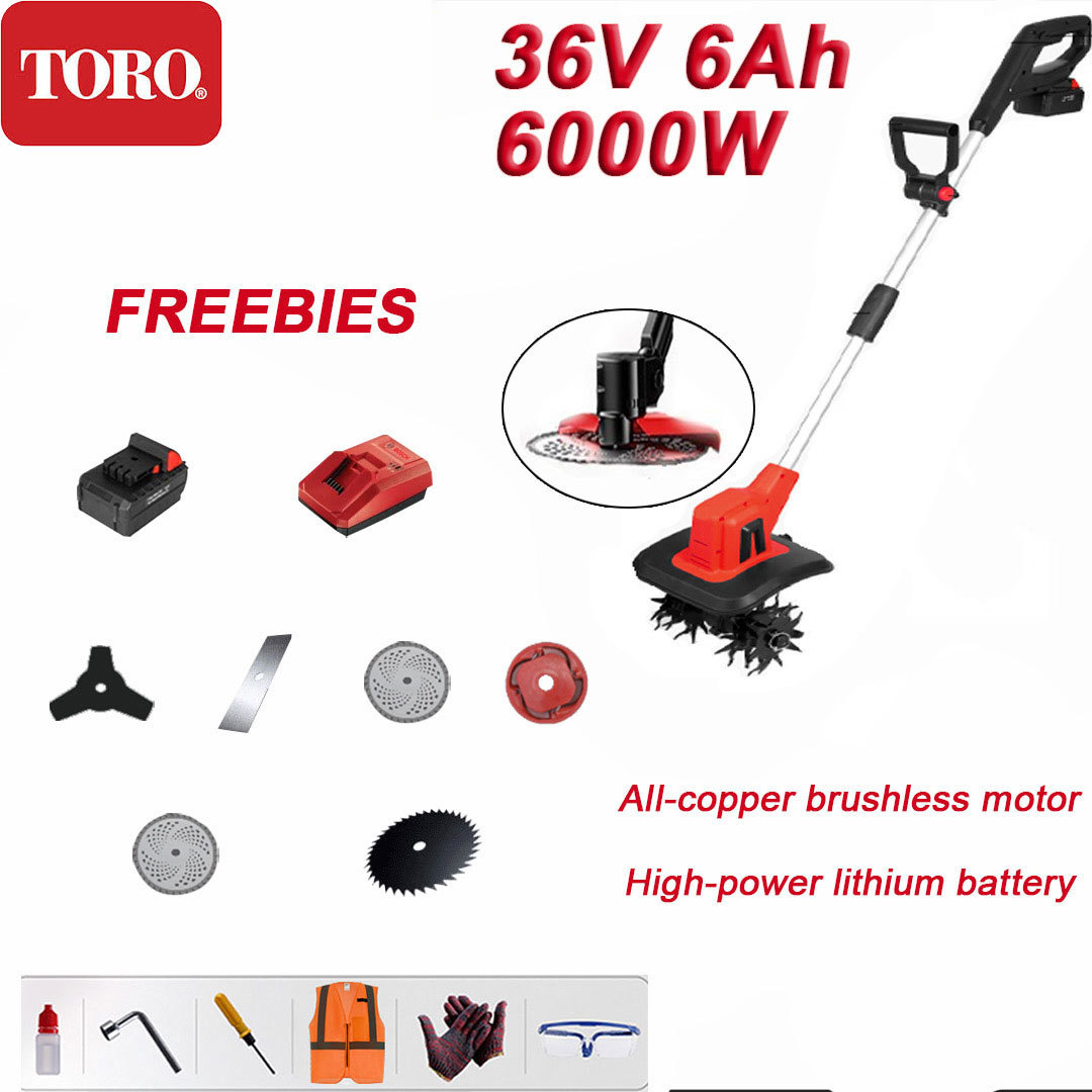 TOR0 Multi-function brushless lawn mower/ploughing machine/rust remover