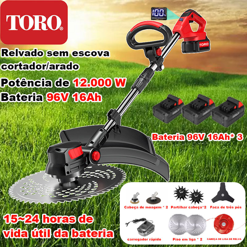 TOR0 Multi-function brushless lawn mower/ploughing machine/rust remover