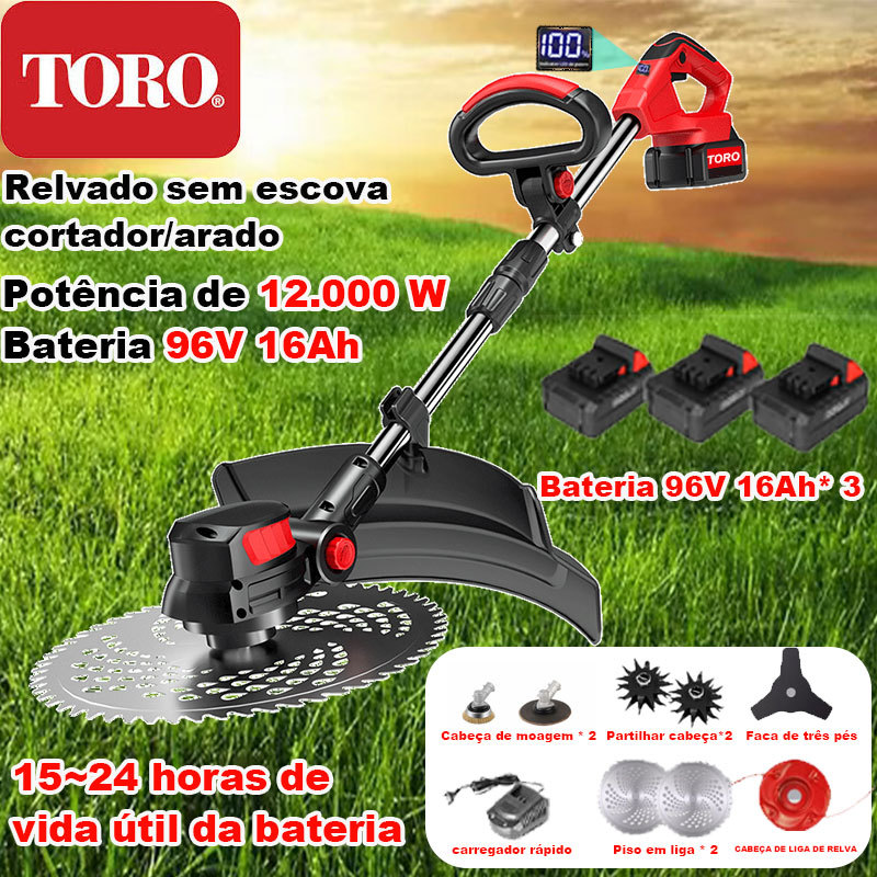 TOR0 Multi-function brushless lawn mower/ploughing machine/rust remover