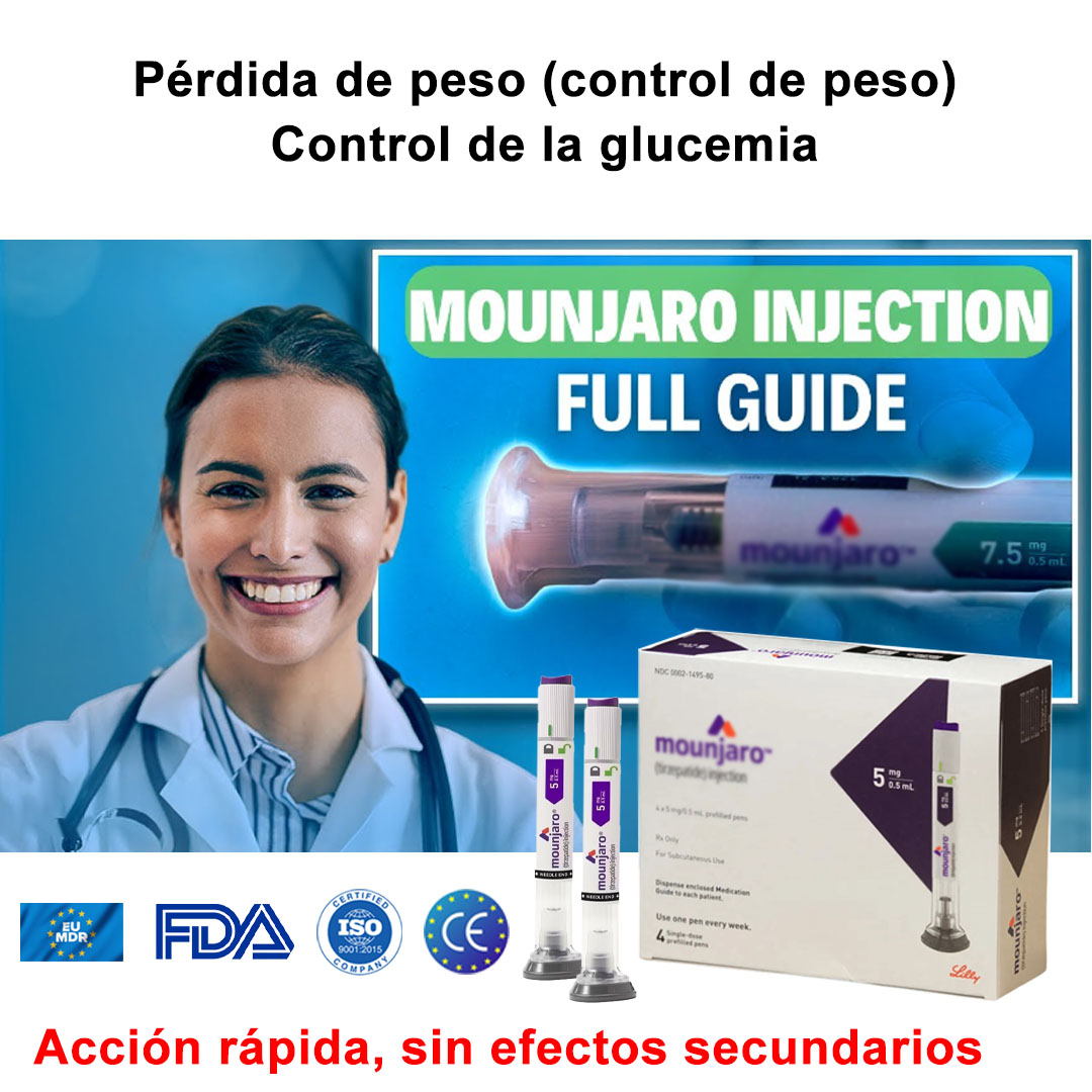 Mounjaro: Tratamiento profesional para la obesidad y la diabetes (importado de EE. UU.) (sin dolor)