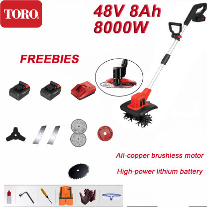 TOR0 Multi-function brushless lawn mower/ploughing machine/rust remover