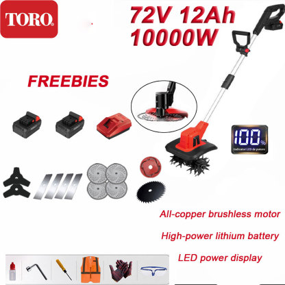 TOR0 Multi-function brushless lawn mower/ploughing machine/rust remover