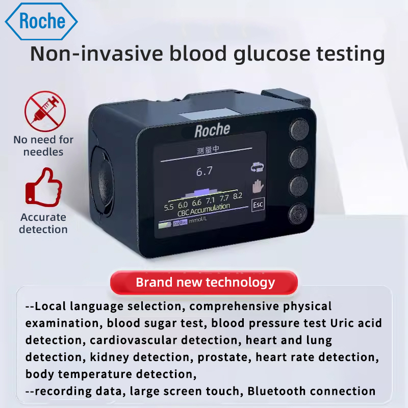 Medidor de glicemia não invasivo Roche Accu-Chek