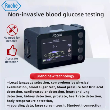  Medidor de glicemia não invasivo Roche Accu-Chek
