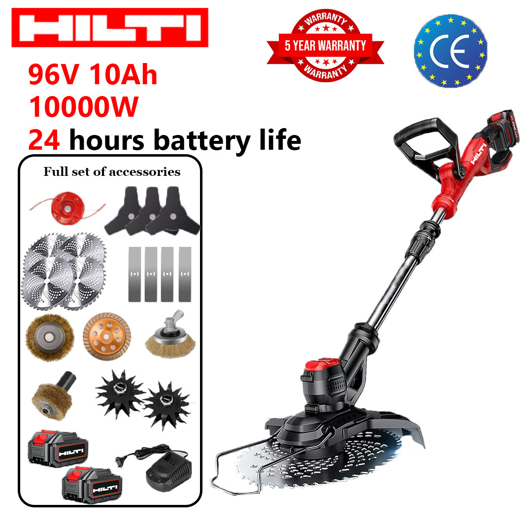 Cortacésped eléctrico multifuncional sin escobillas Hilti