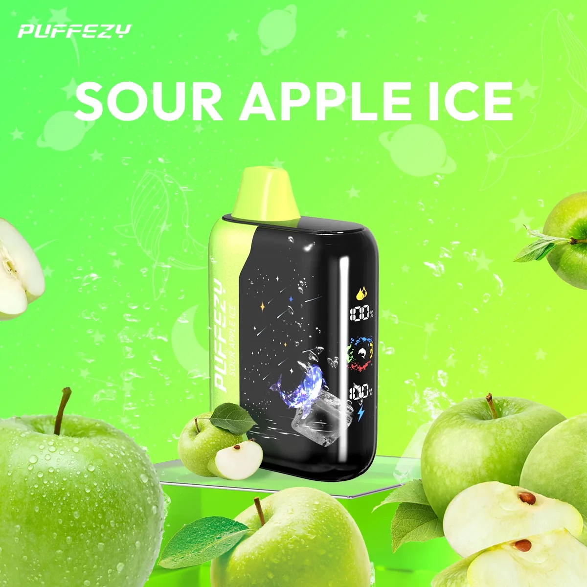 🔥PUFFEZY planet X 25000 PUFFS🎁 (Starry sky in your pocket! 🌟 )
