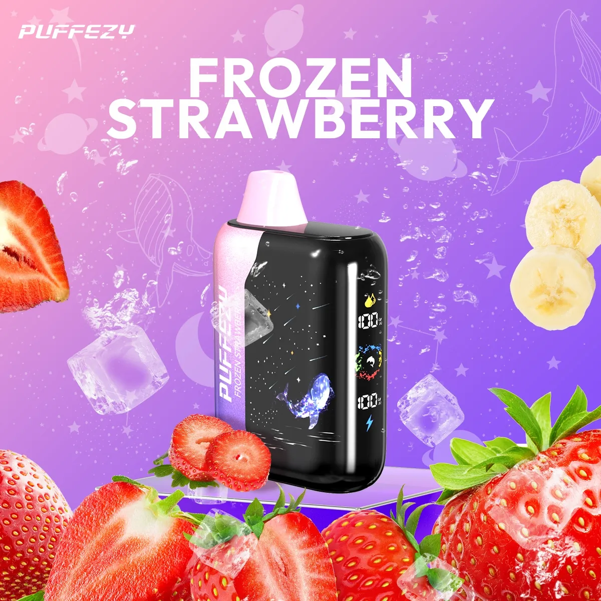 🔥PUFFEZY planet X 25000 PUFFS🎁 (Starry sky in your pocket! 🌟 )