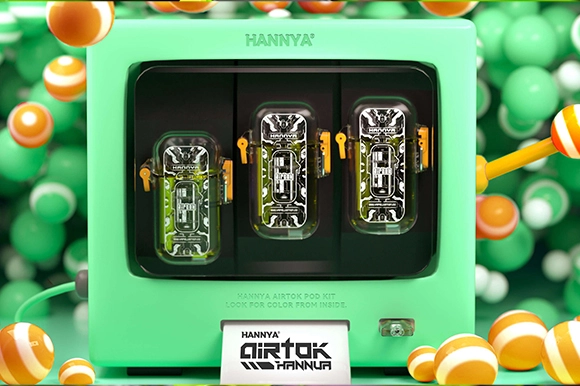 🔥 HANNYA AirTok – Powerful flavors, stylish look in every hit!