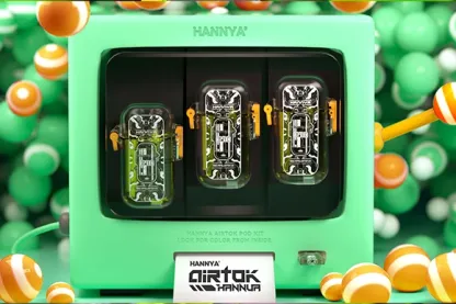 🔥 HANNYA AirTok – Powerful flavors, stylish look in every hit!