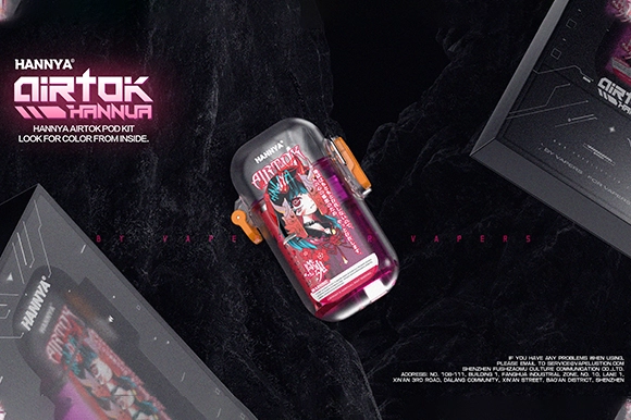 🔥 HANNYA AirTok – Powerful flavors, stylish look in every hit!