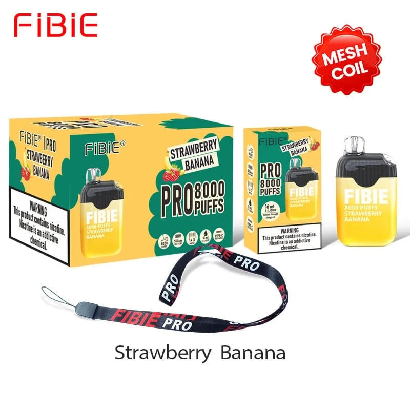 FIBIE 8000 Disposable E-Cigarette Sticks (15 Flavor Series)