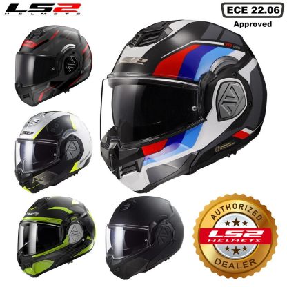🏍️ LS2 FF901 ADVANT X+ Carbon Fiber Motorcycle Helmet | ⚖️ Ultra-light full face/flip cover dual-purpose | 🛡️ ECE 22.06 P/J dual certification | 💥 Limited time 50% off + free SENA S50 Bluetooth headset!