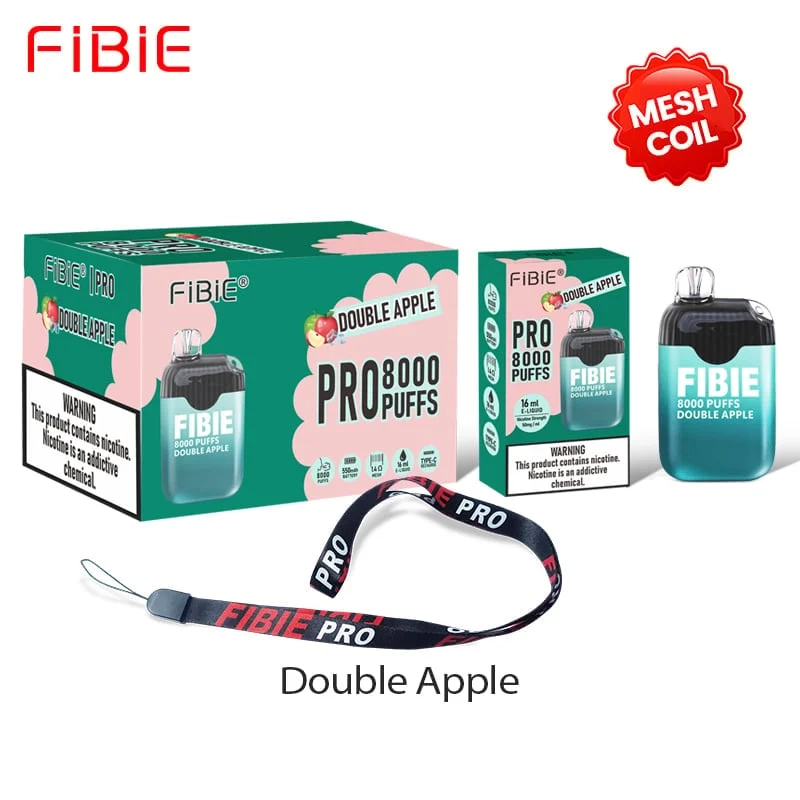 FIBIE 8000 Disposable E-Cigarette Sticks (15 Flavor Series)