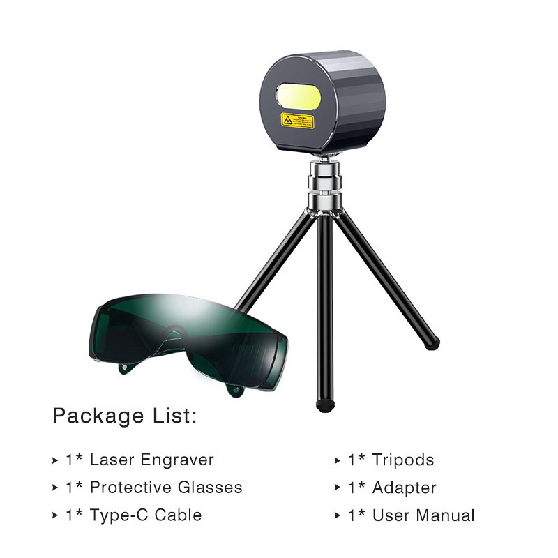 Laserpecker Metal and Plastic Laser Engraver LP3 Portable Laser Engrav