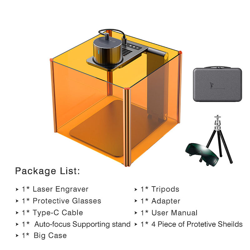 Laserpecker Metal and Plastic Laser Engraver LP3 Portable Laser Engraving