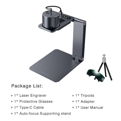 Laserpecker Metal and Plastic Laser Engraver LP3 Portable Laser Engraving