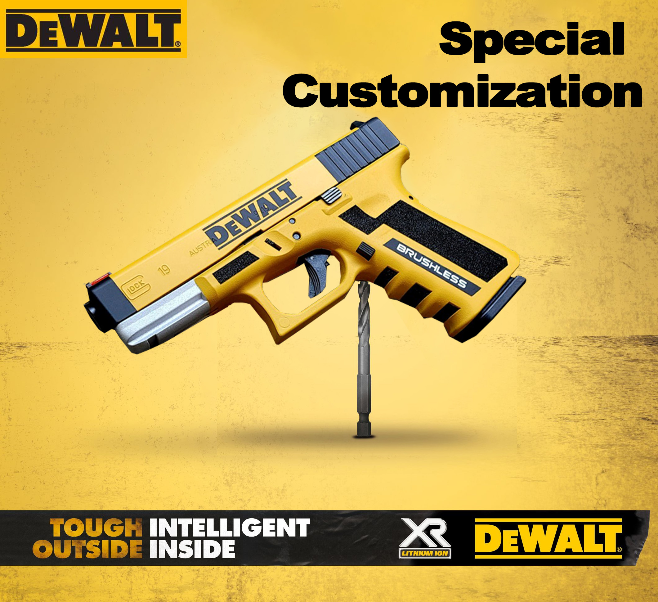 DEWALT Special Edition Electric Screwdrivers (Limited to 100 Custom Sets)
