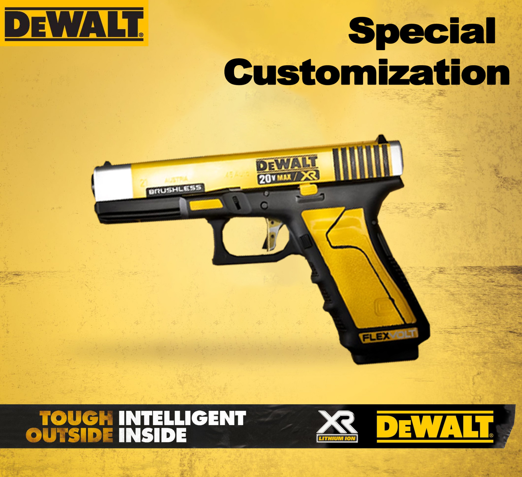 DEWALT Special Edition Electric Screwdrivers (Limited to 100 Custom Sets)