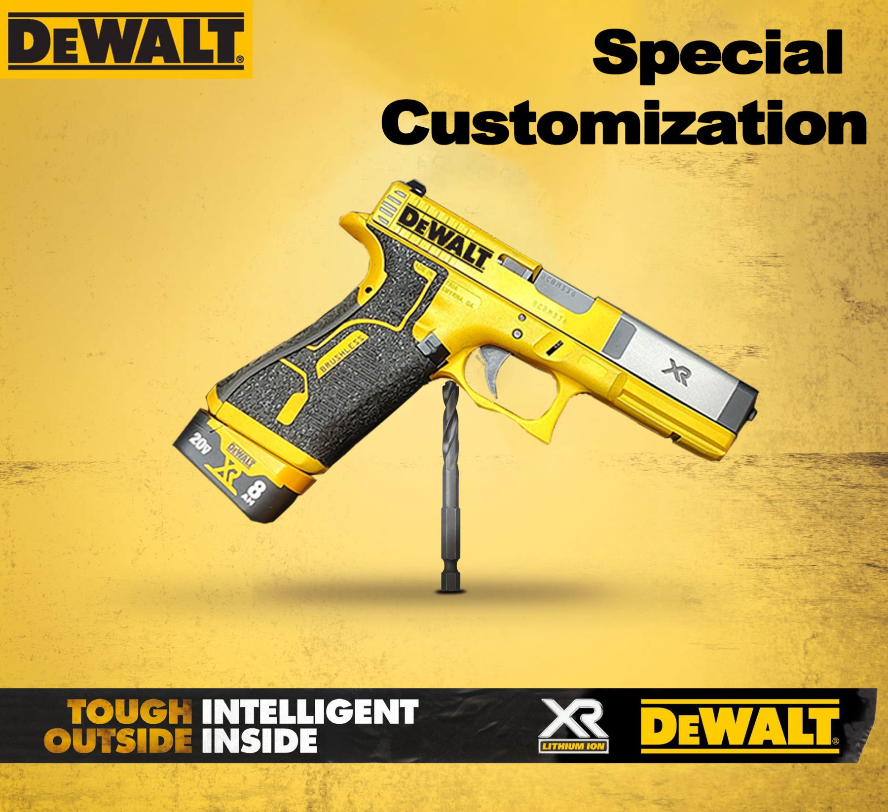 DEWALT Special Edition Electric Screwdrivers (Limited to 100 Custom Sets)
