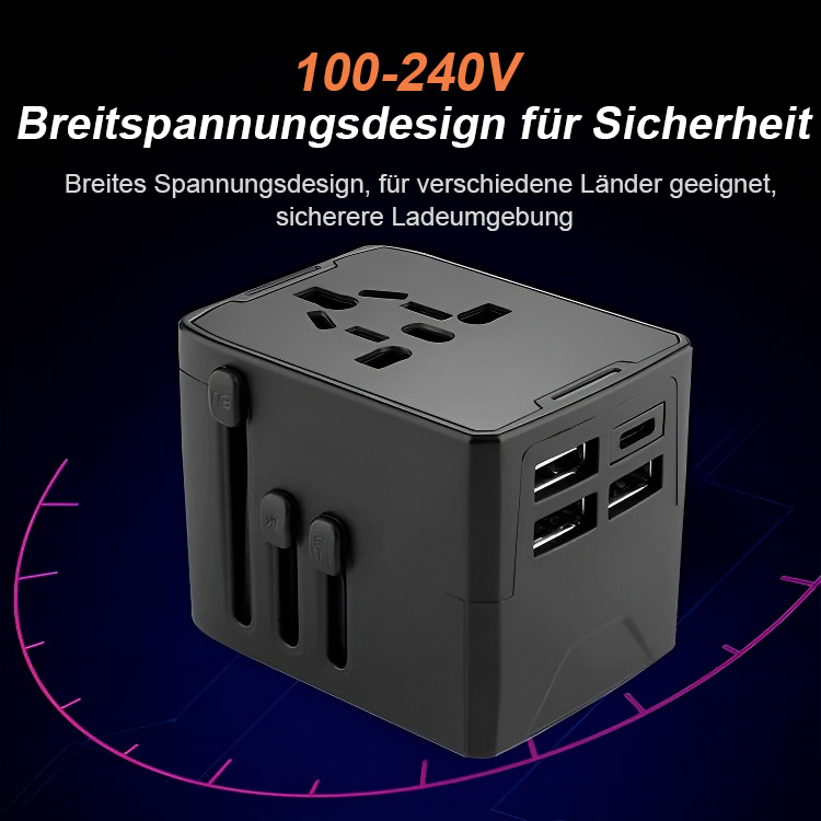 Internationaler Universal-Reisenergieadapter