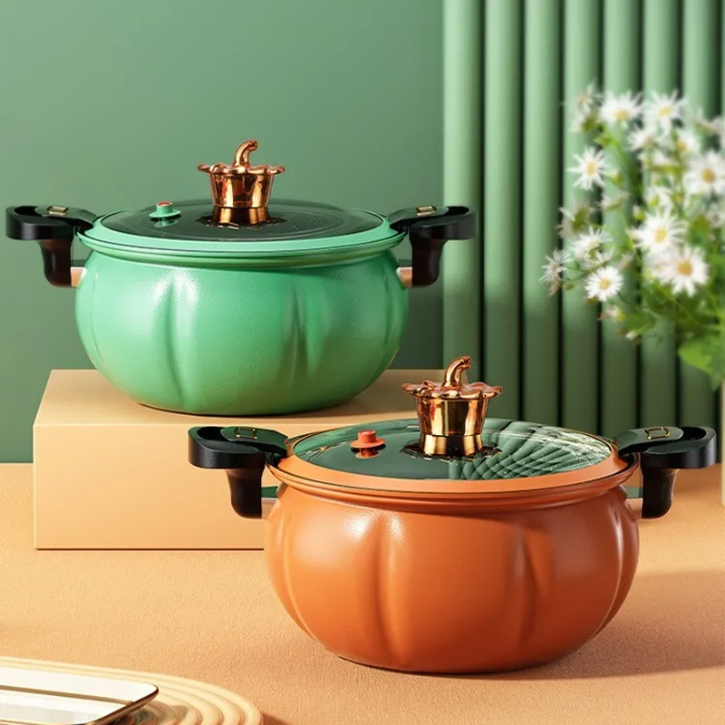 Kürbis-Mikro-Schnellkochtopf mit großem Fassungsvermögen