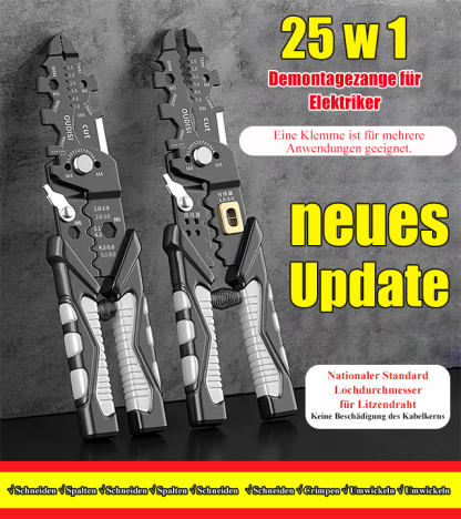 Elektriker-Multifunktions-Abisolierzange