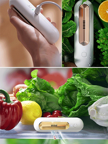 Effiziente Sterilisations- und Desodorierungsgerät für Kühlschränke